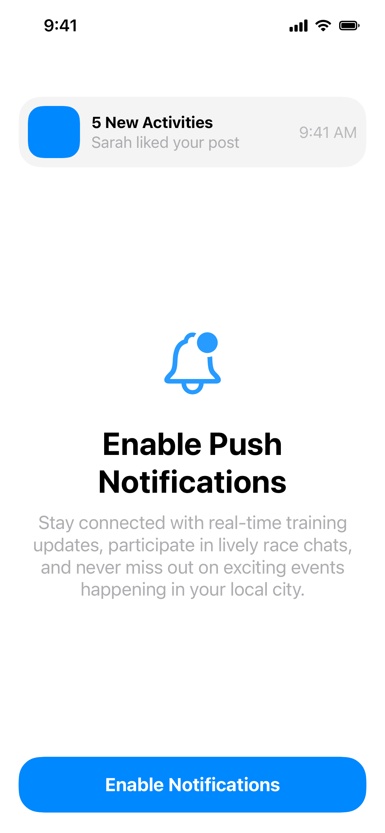 Push Notifications Prompt