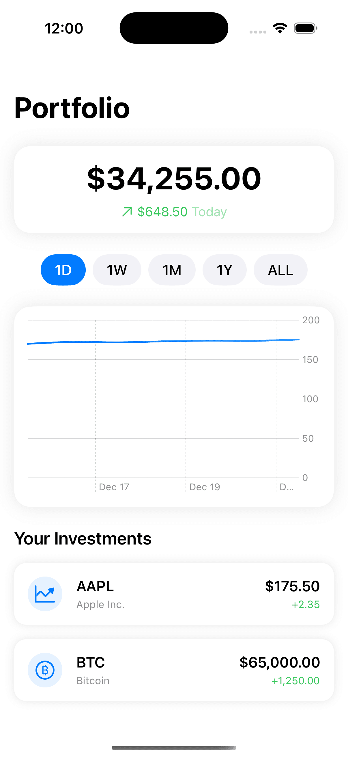 Investment Portfolio