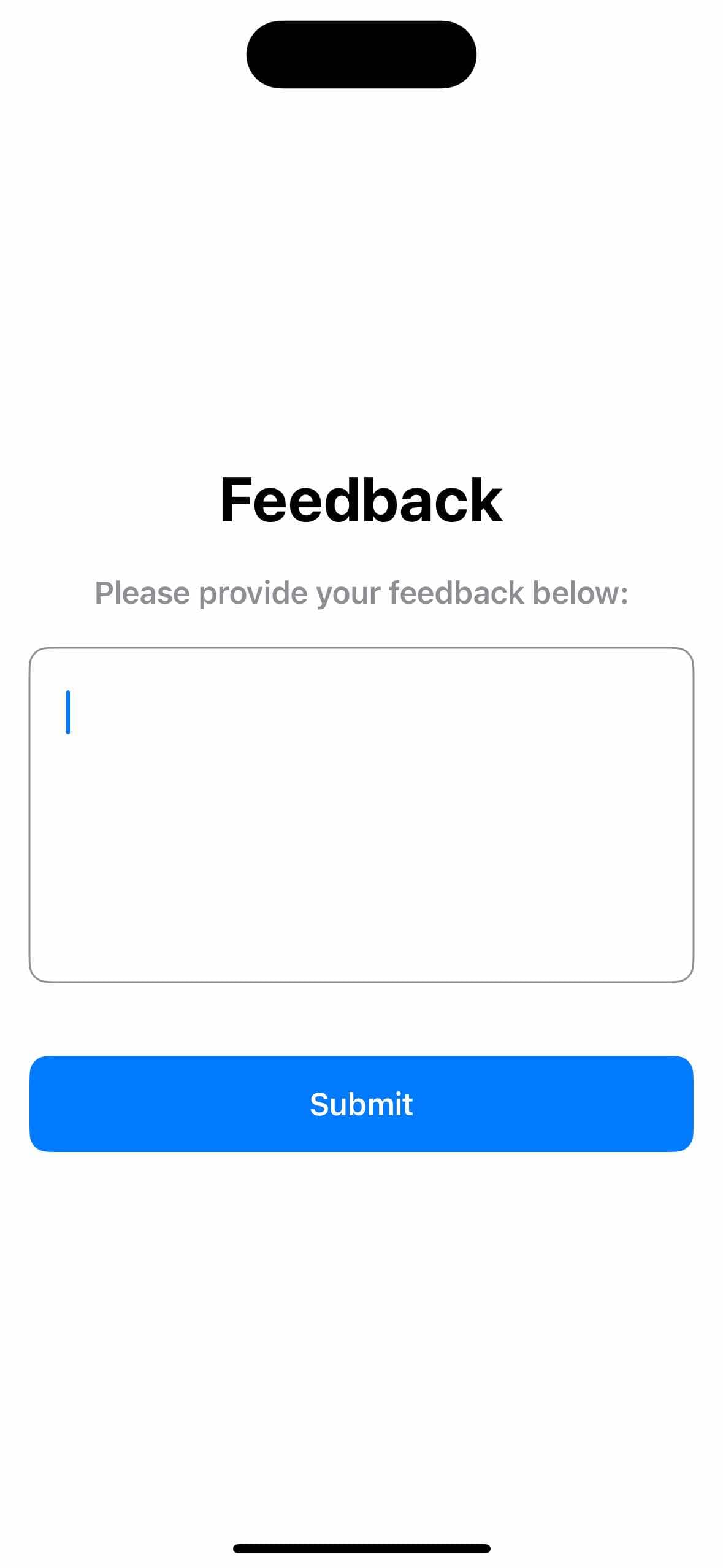 Feedback Form