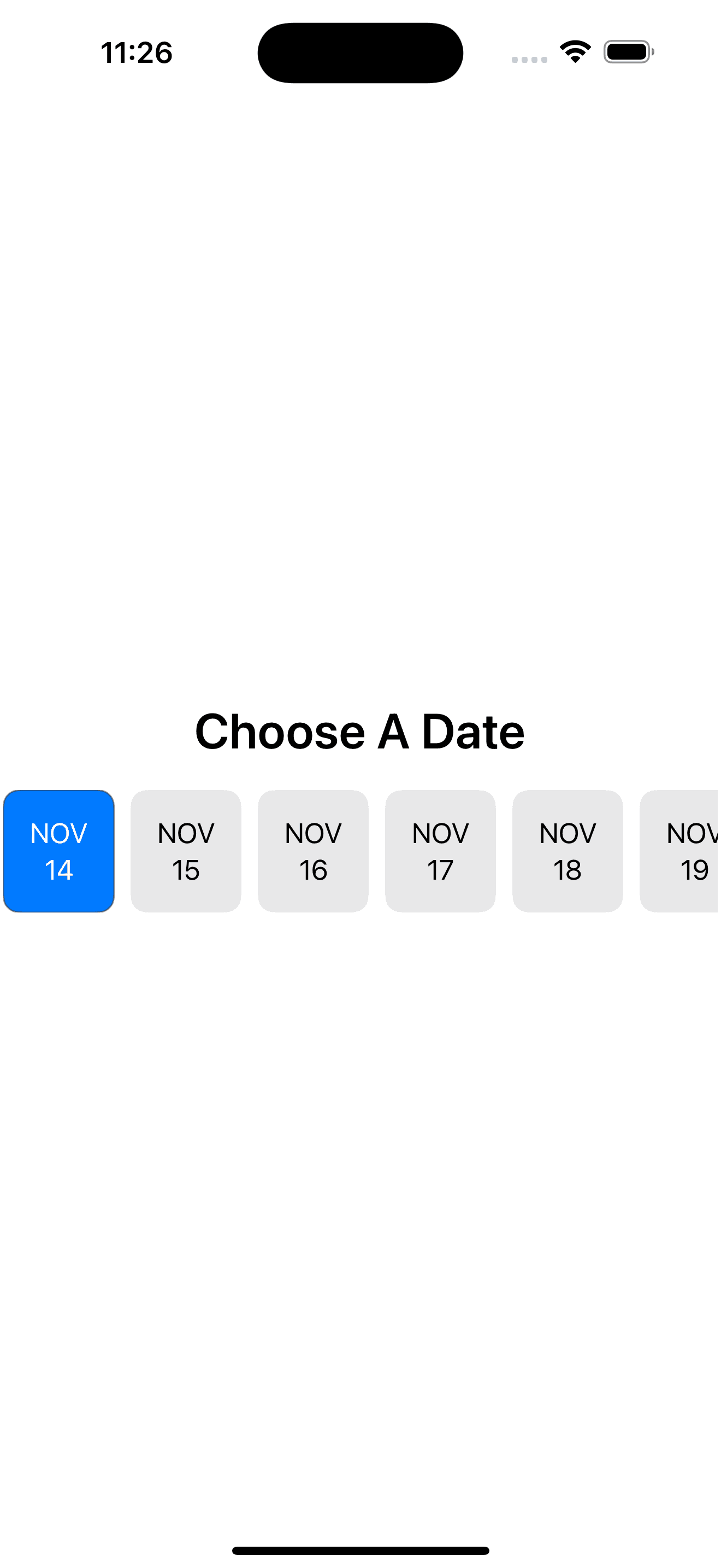 Date Picker