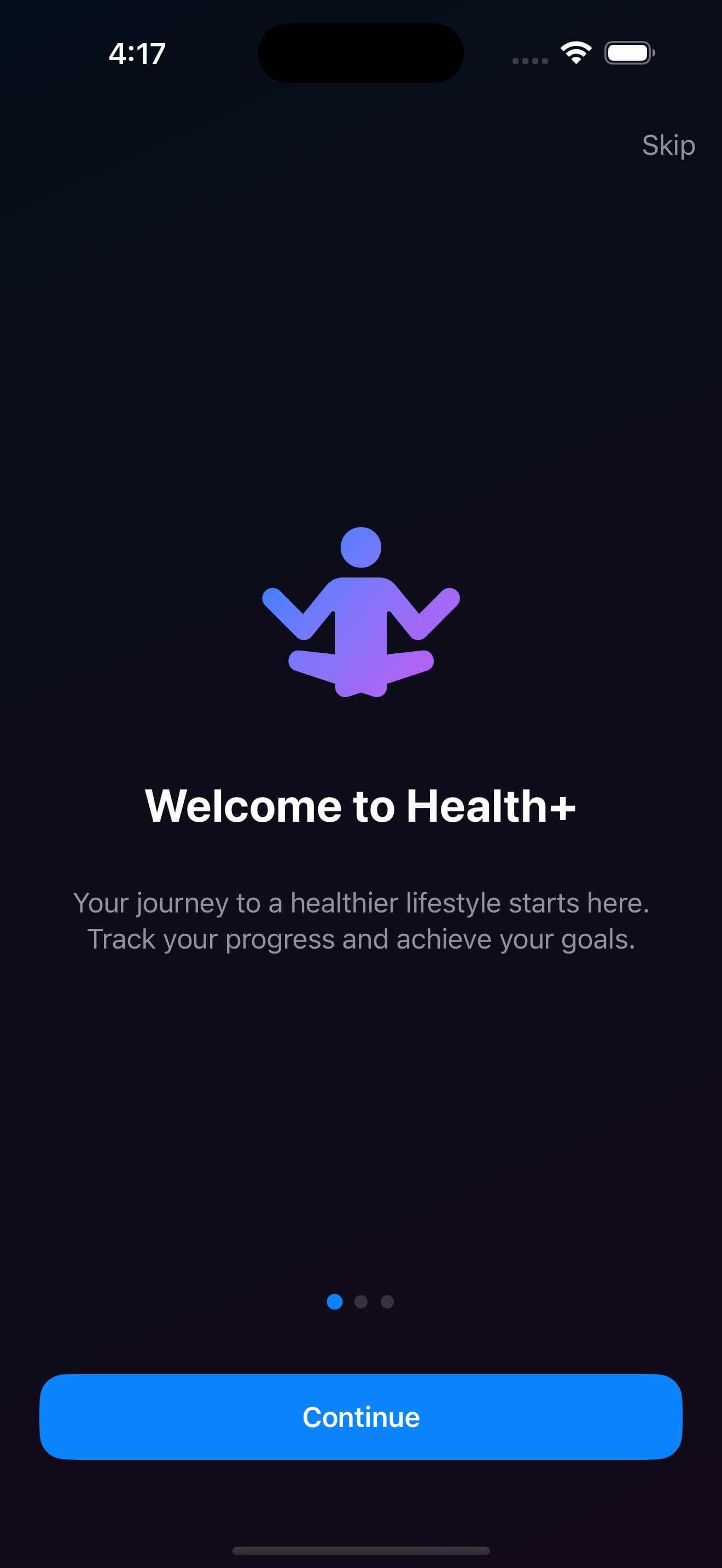 Onboarding Flow Template
